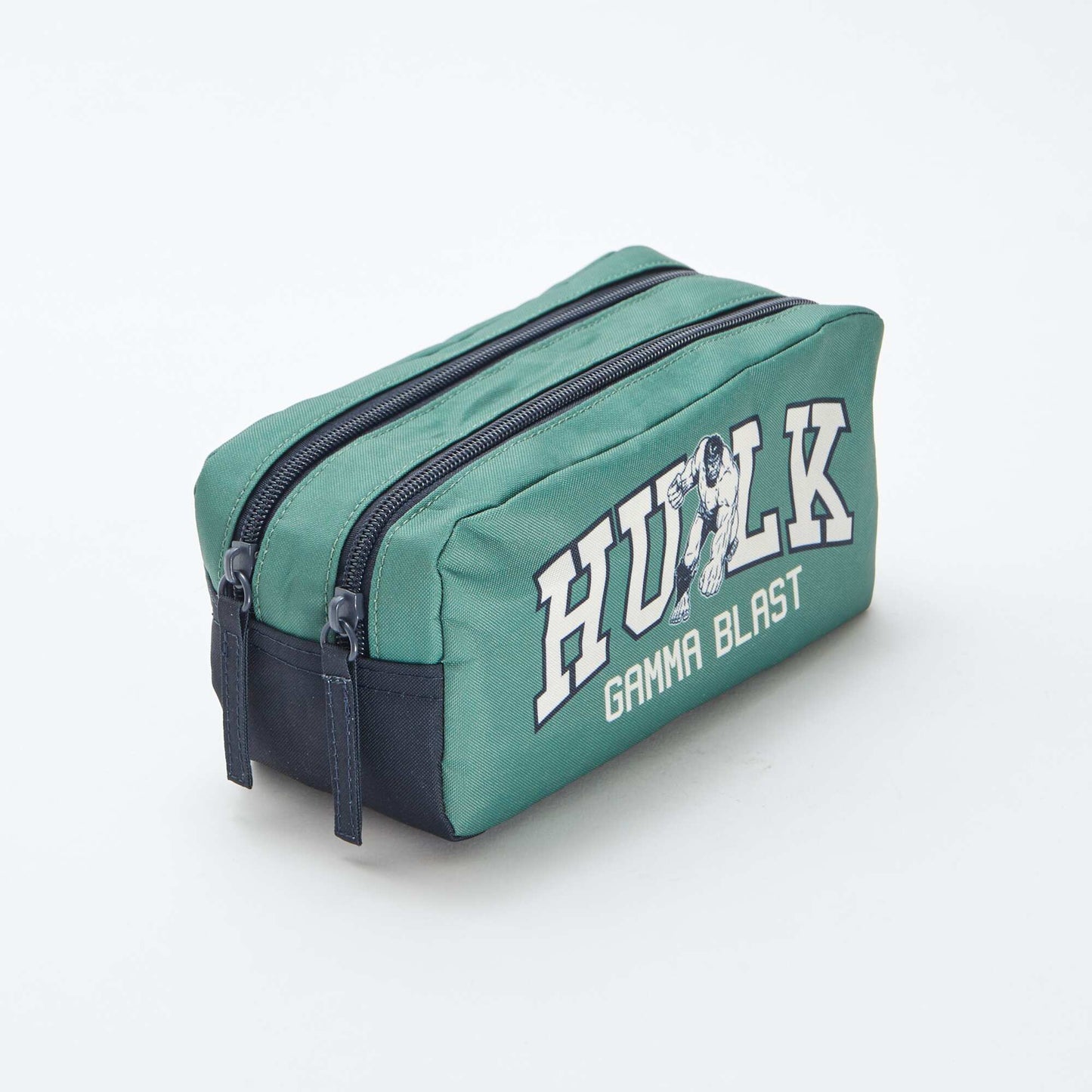 Trousse double compartiment 'Hulk' VERT