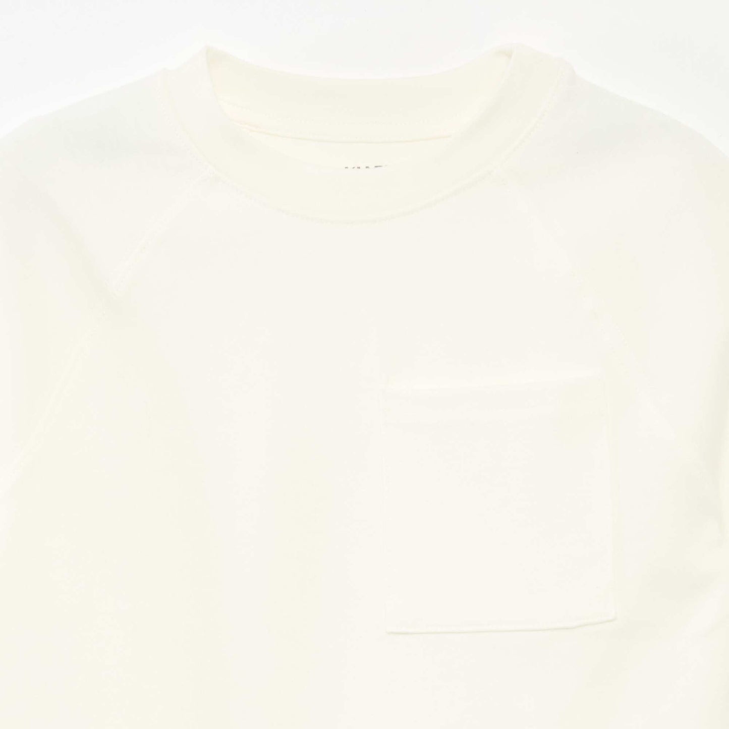 T-shirt loose en coton BLANC