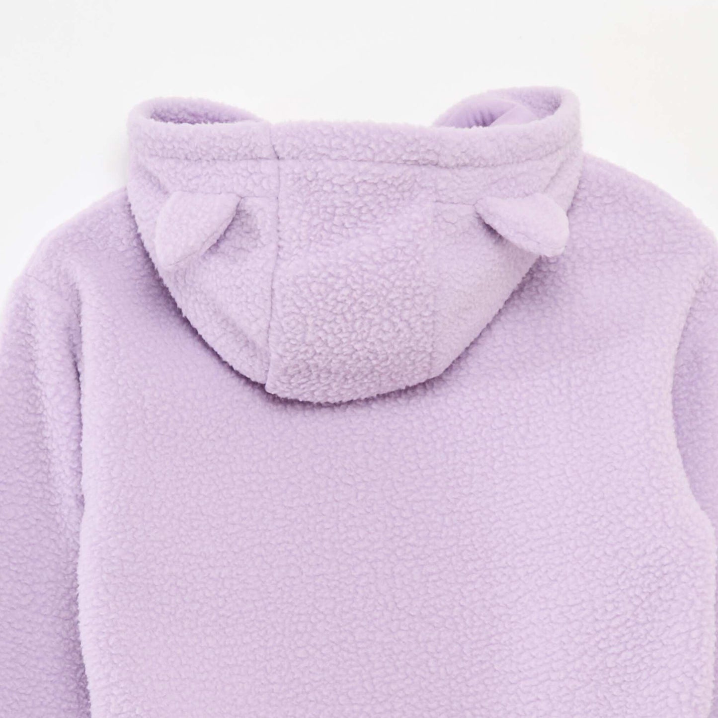 Sweat à capuche animée 'Squishmallows' effet moutonné uni VIOLET
