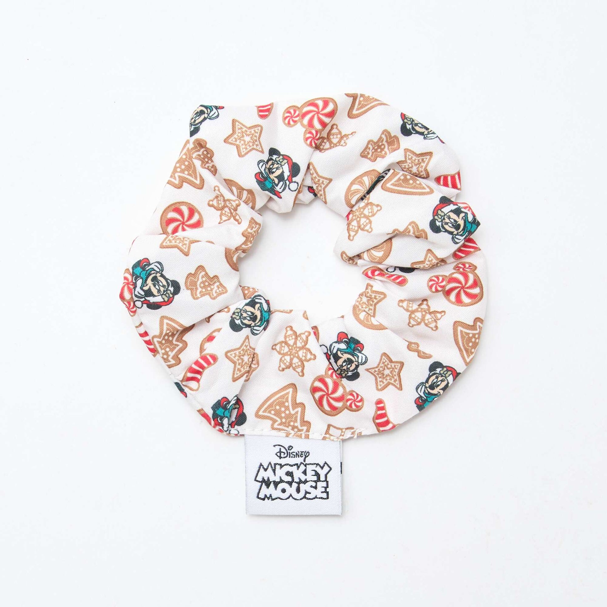 Pochette chouchou + pince cheveux + brosse 'Disney' 'Minnie' NOIR