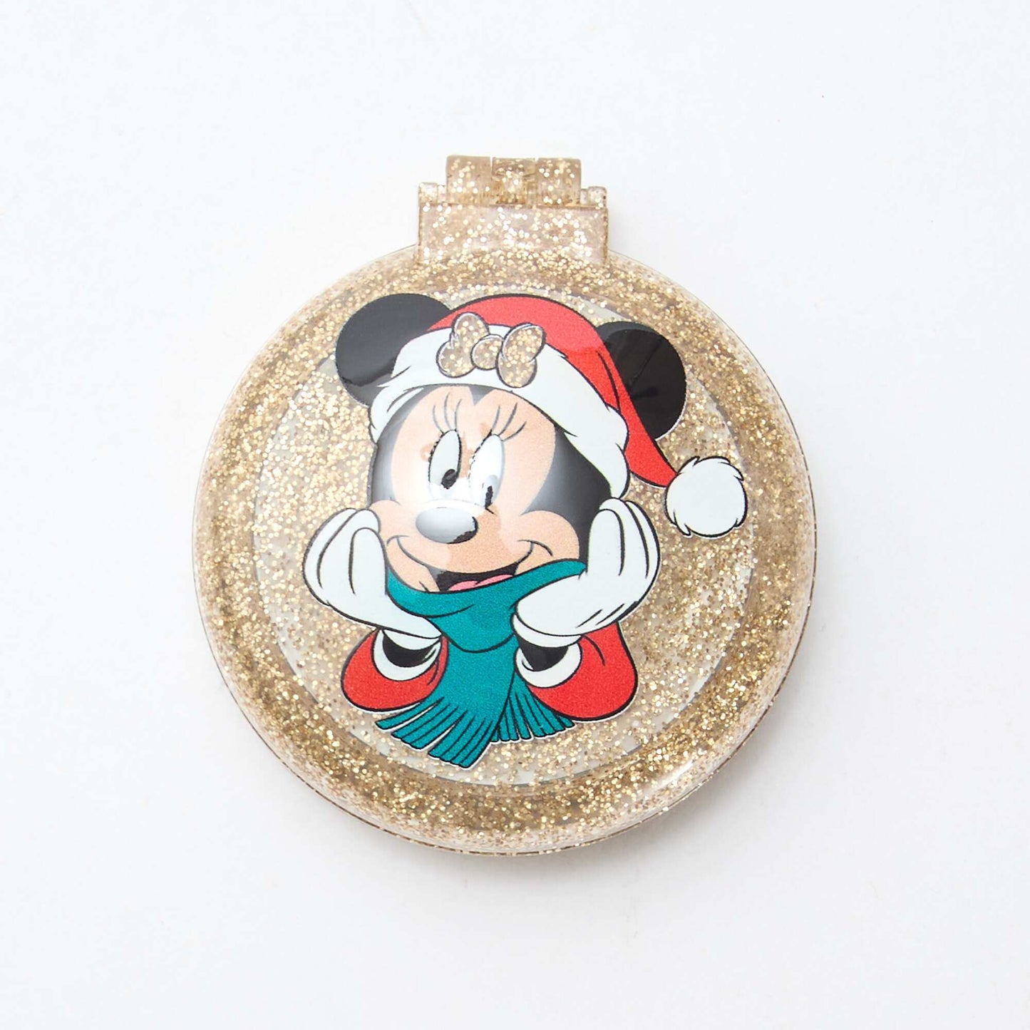 Pochette chouchou + pince cheveux + brosse 'Disney' 'Minnie' NOIR