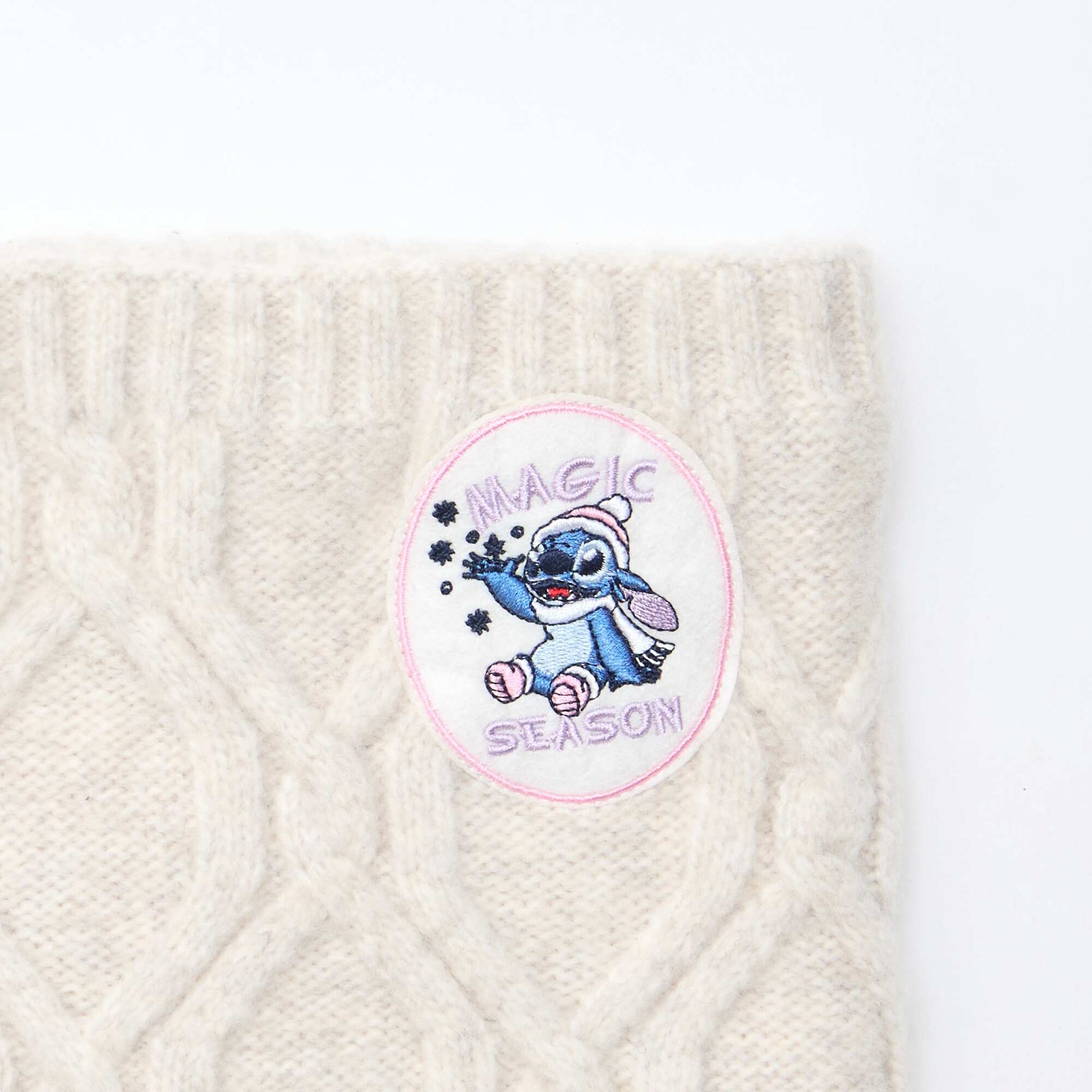Tour de cou 'Stitch' 'Disney' BEIGE