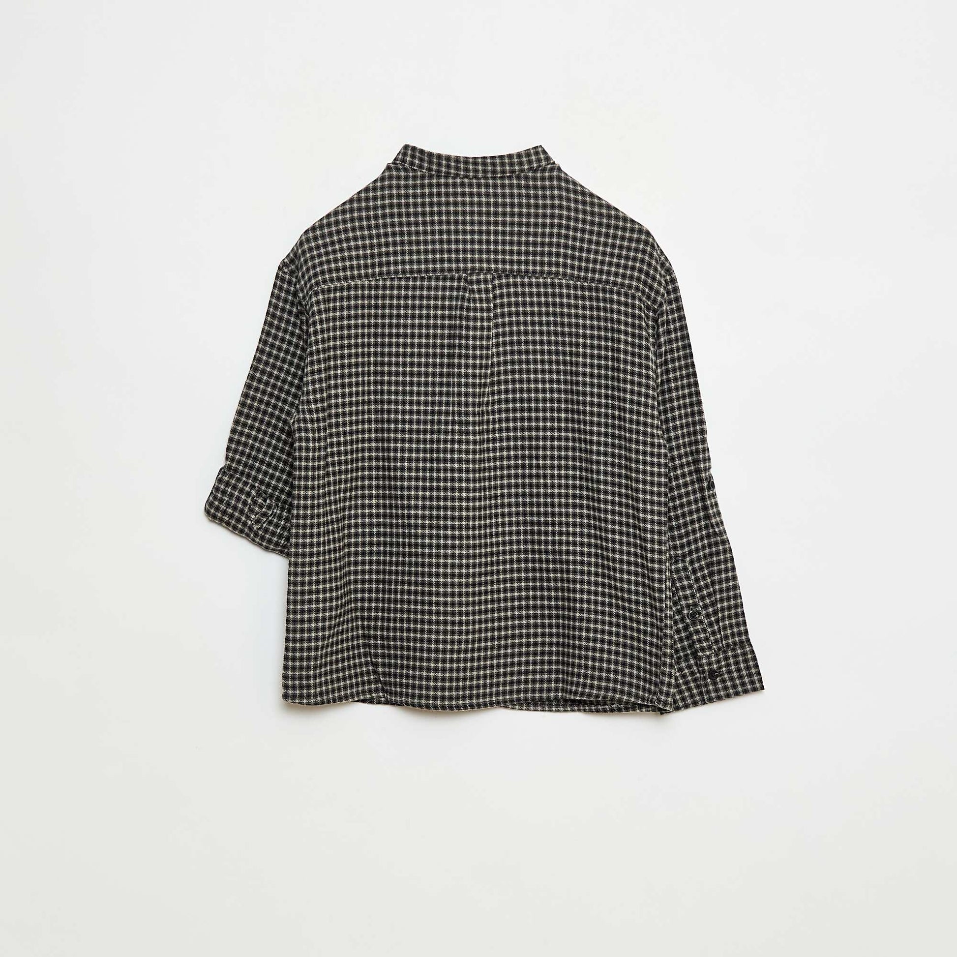 Chemise en coton NOIR
