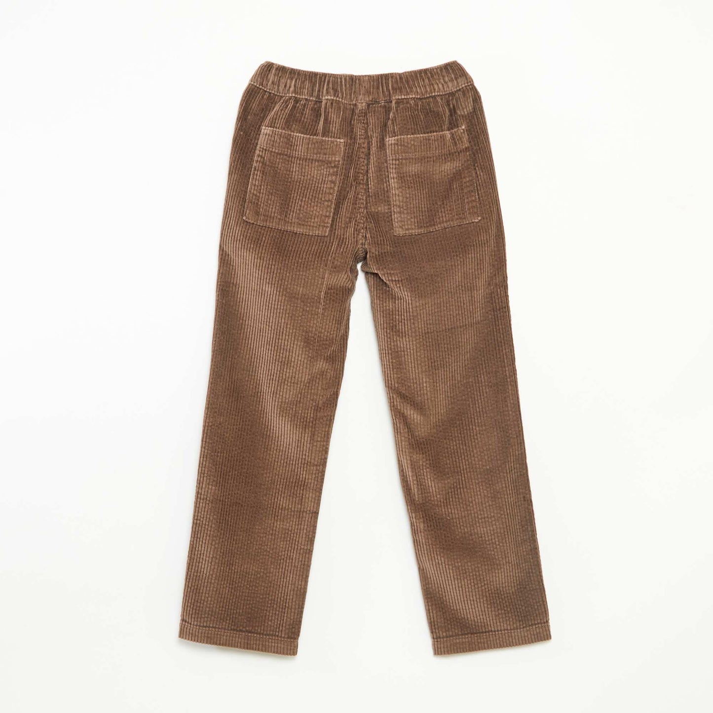 Pantalon en velours côtelé MARRON