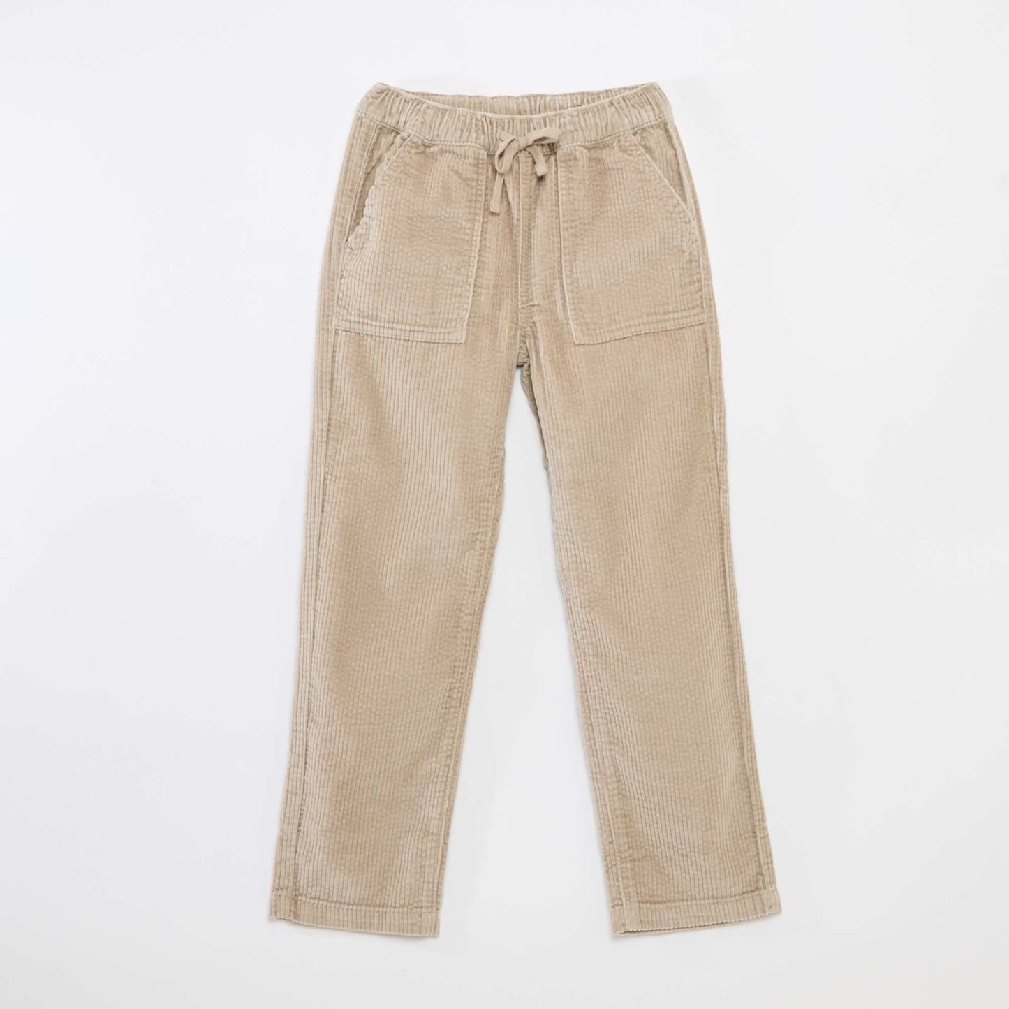 Pantalon en velours côtelé BEIGE