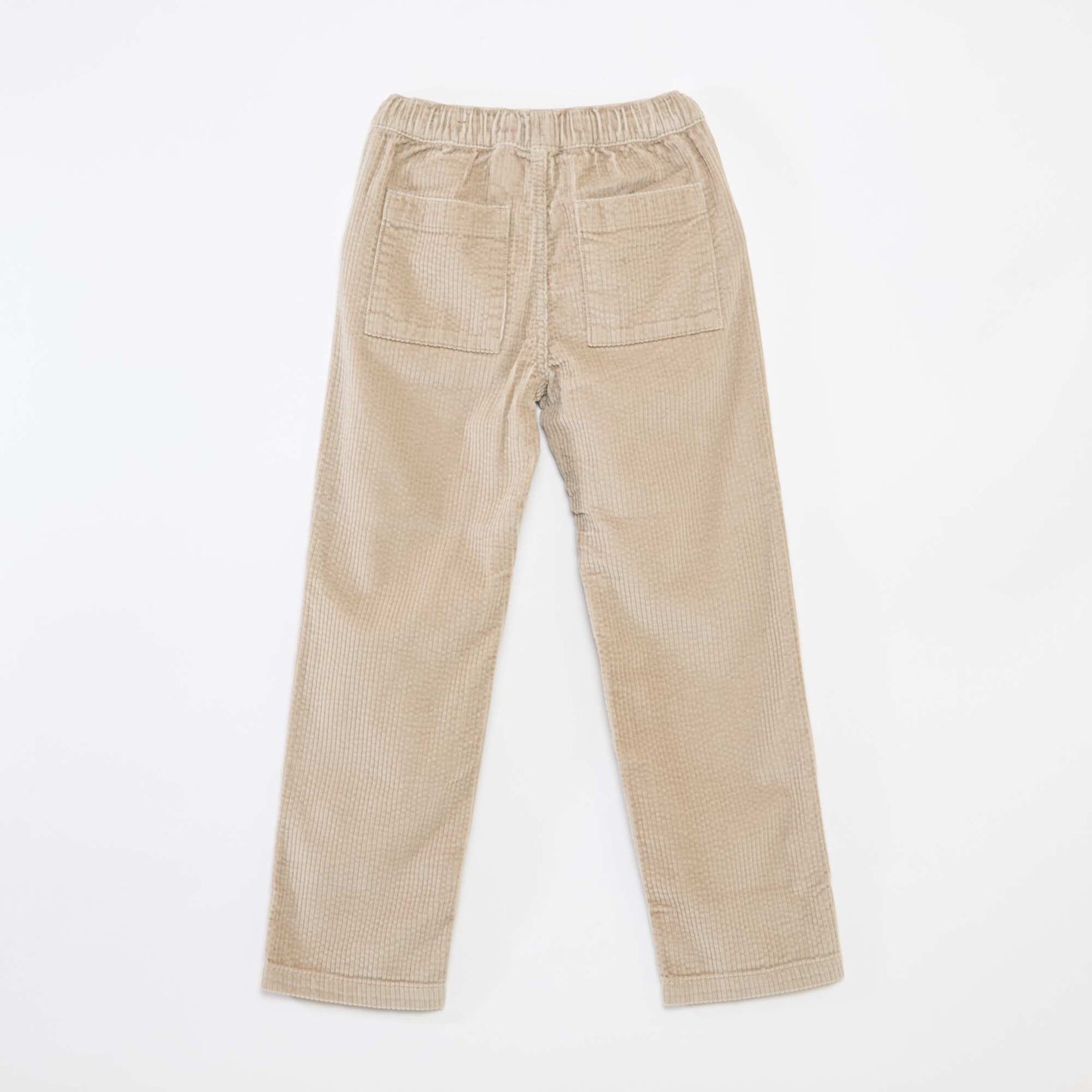Pantalon en velours côtelé BEIGE