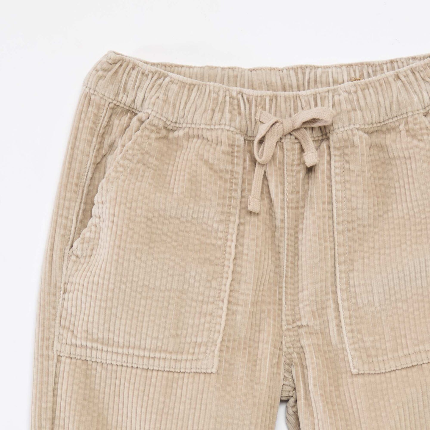 Pantalon en velours côtelé BEIGE