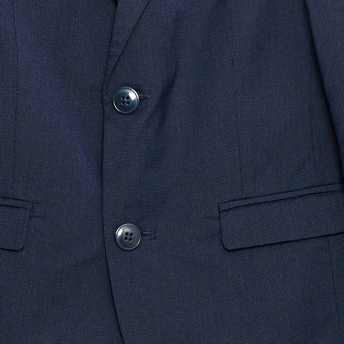 Veste de costume slim fit uni BLEU MARINE