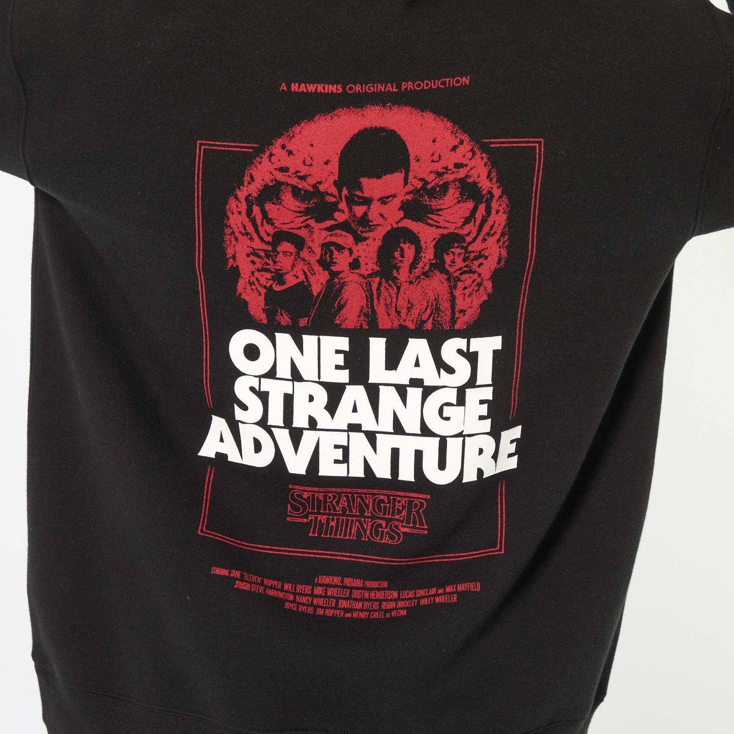 Sweat à capuche 'Stranger Things' NOIR