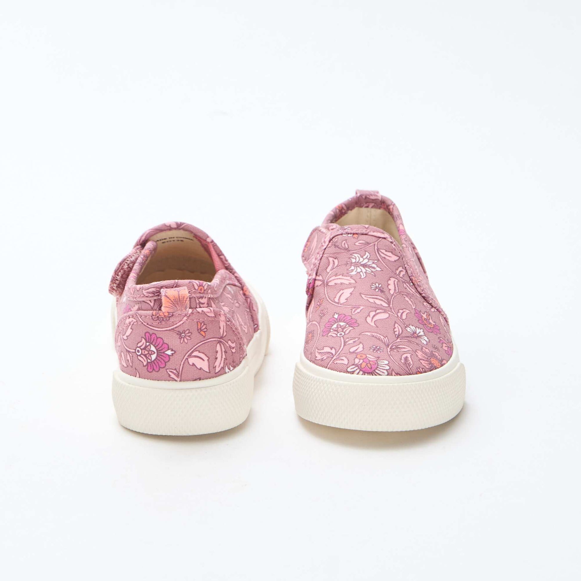Baskets slip-on à fleurs ROSE