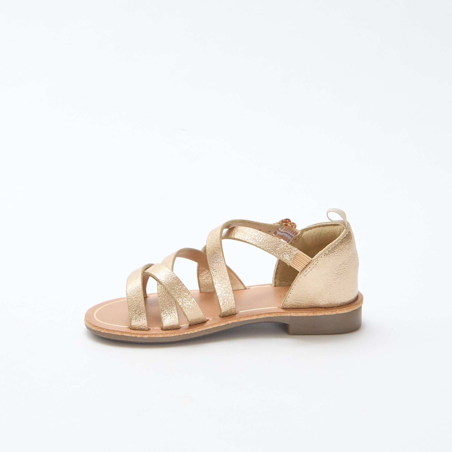 Sandales brides unie JAUNE