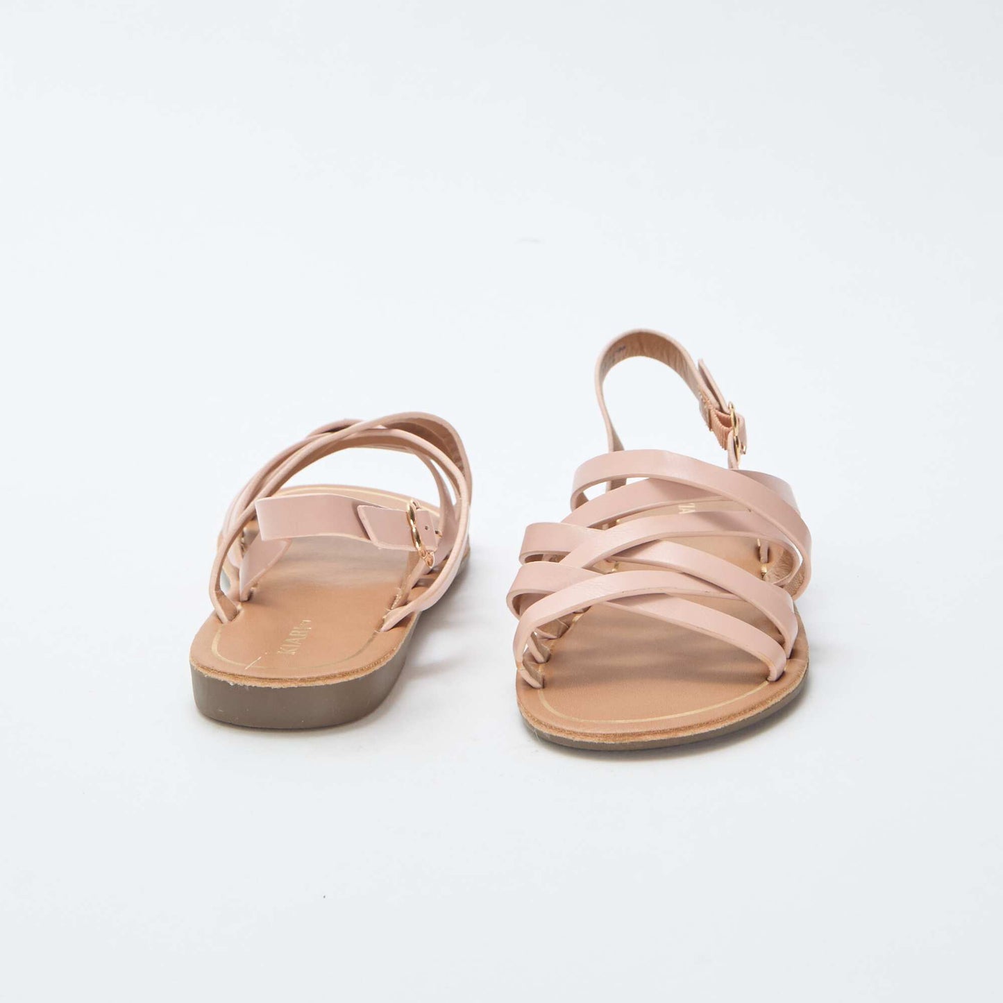 Sandales à brides avec boucles ROSE