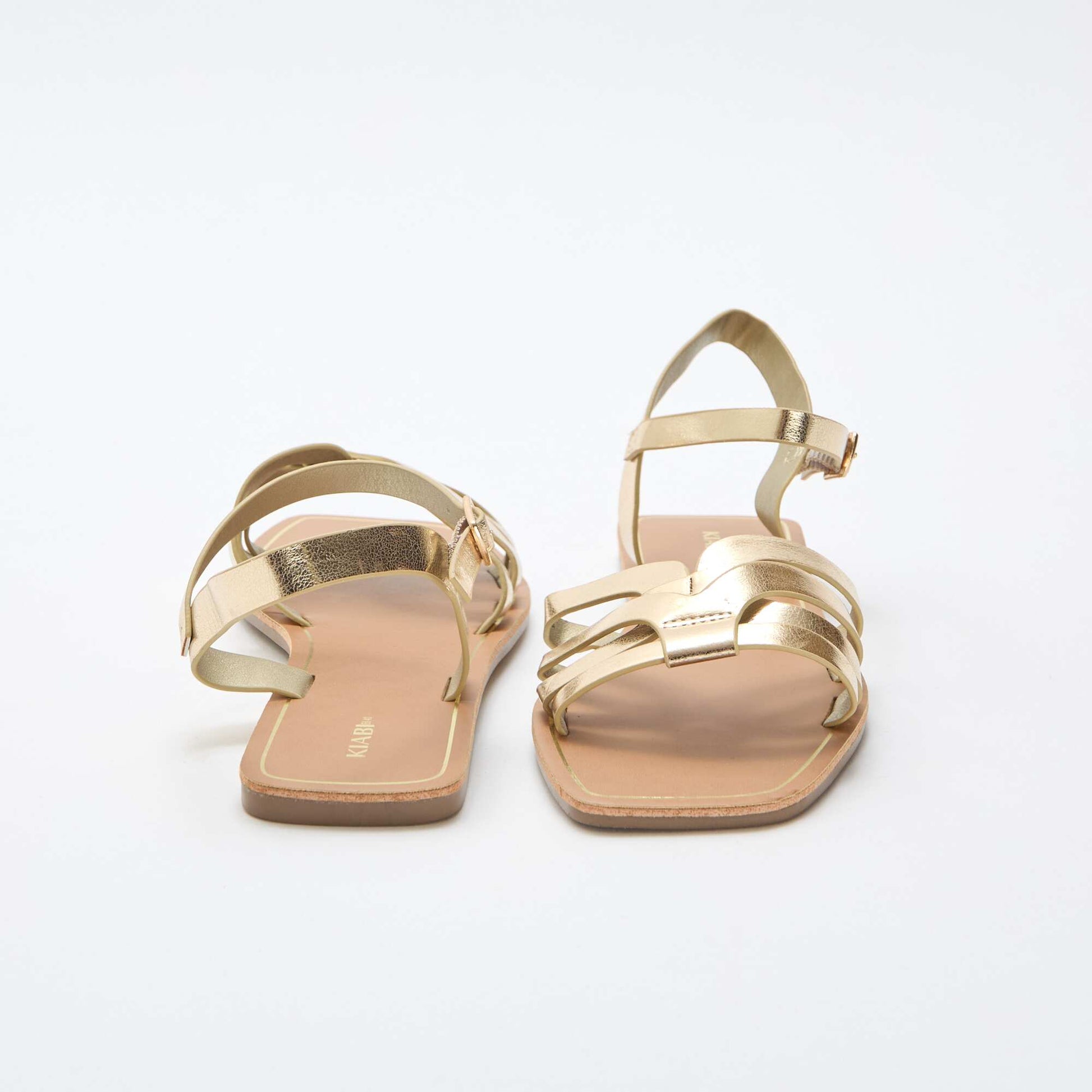Sandales en bride croisée DORé