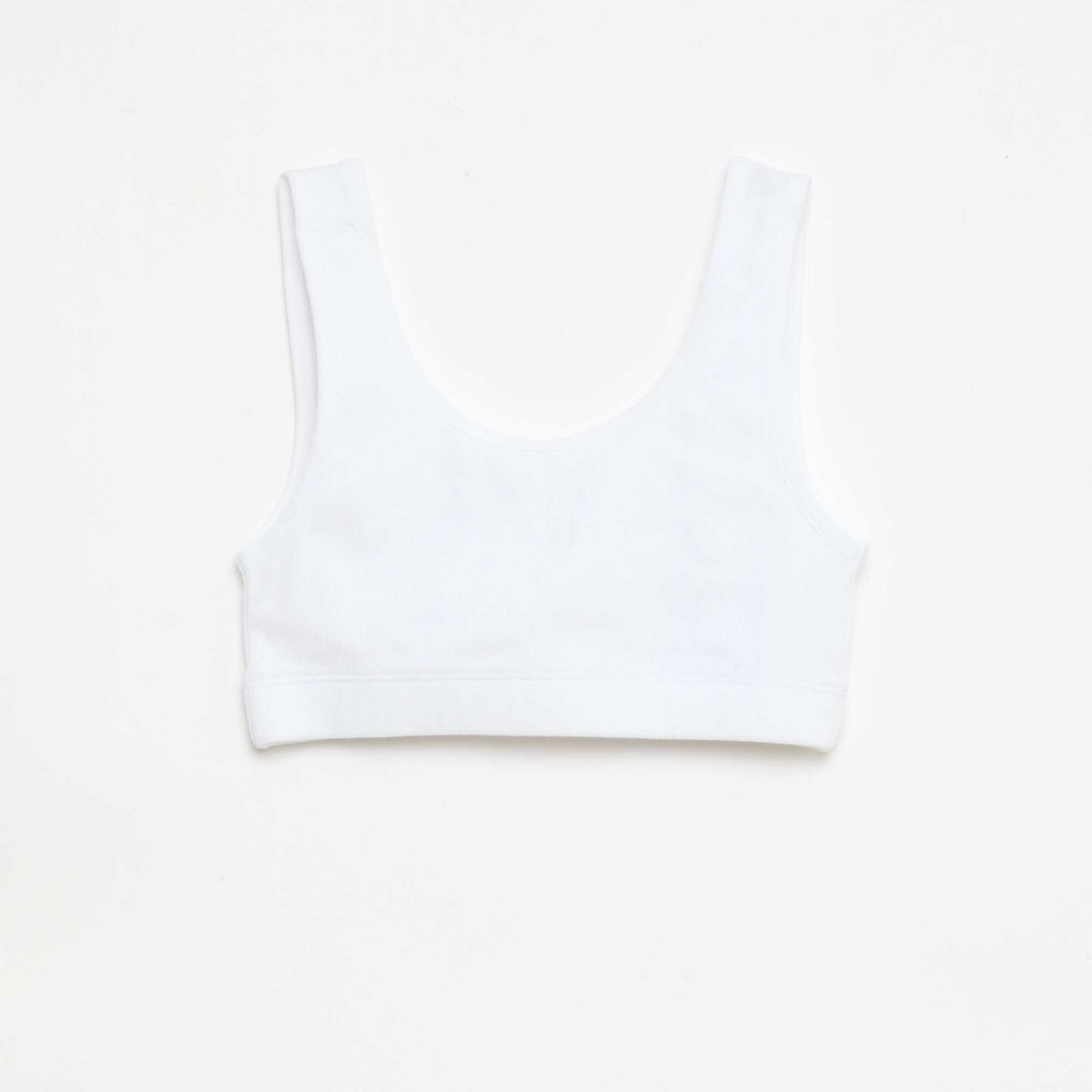 Lot de brassière en maille côtelée NOIR