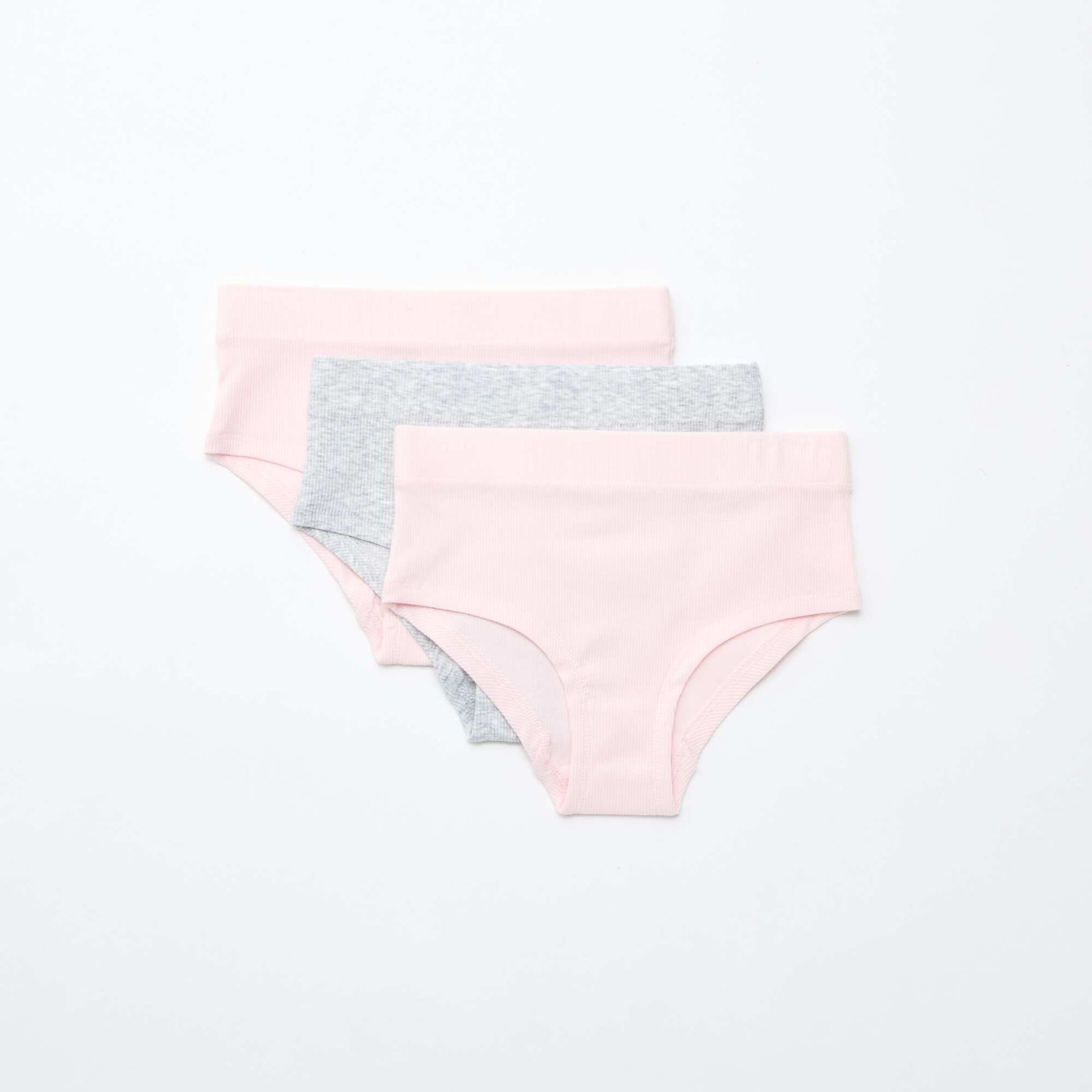 Lot de 3 shorties GRIS