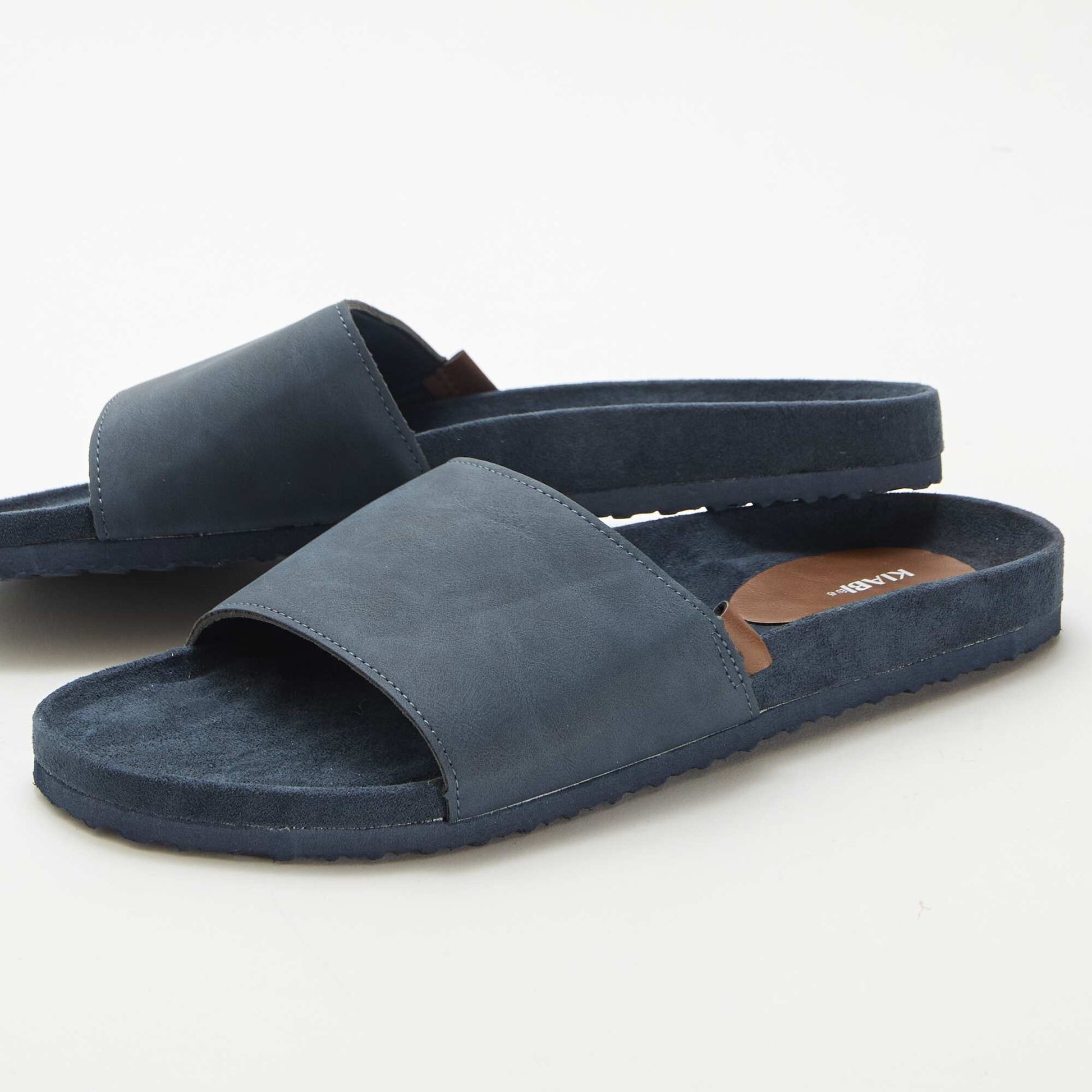 Mules à une bride BLEU