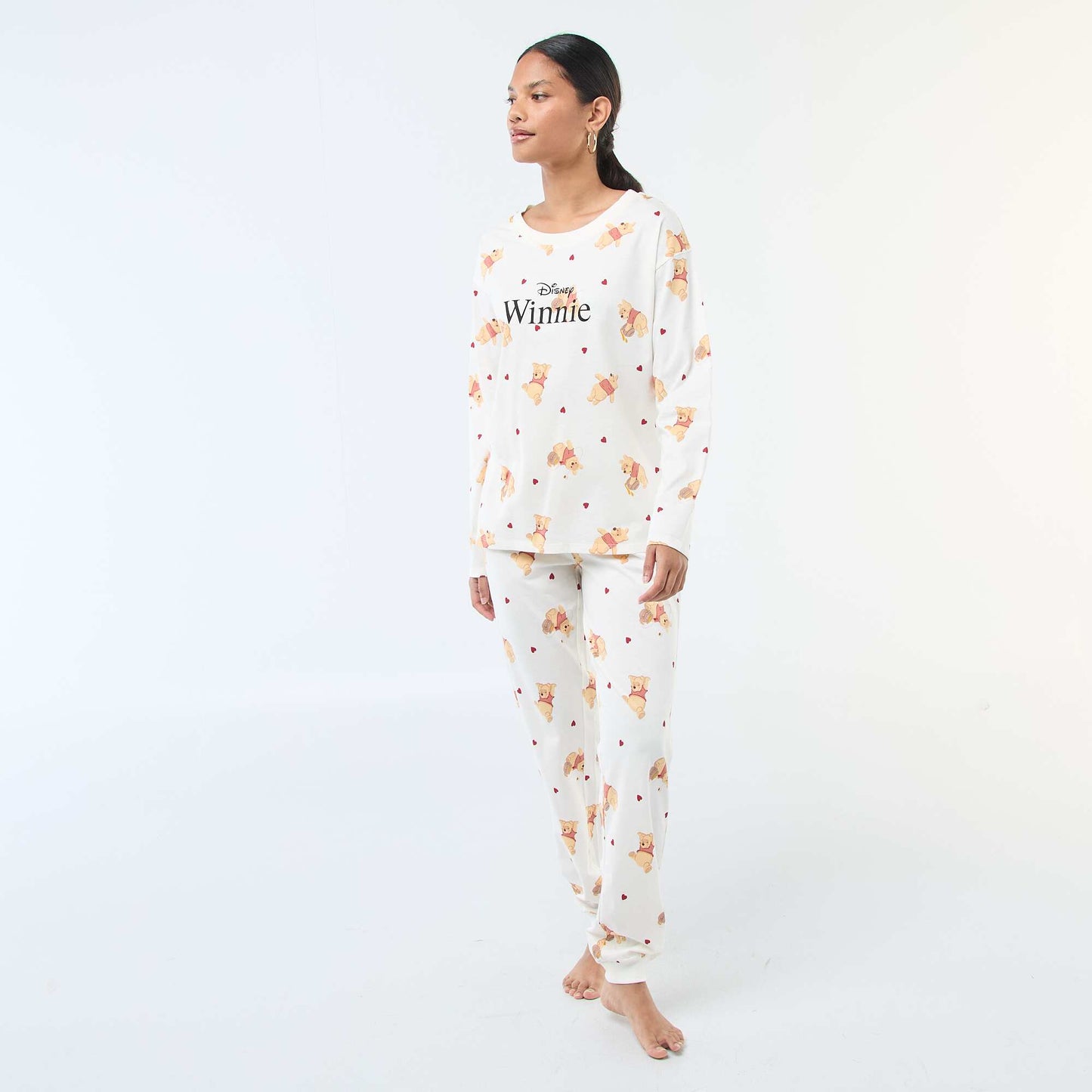 Pyjama 2 pièces imprimé 'Winnie' BLANC