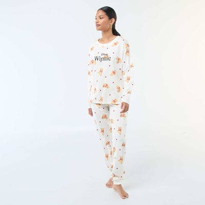 Pyjama 2 pièces imprimé 'Winnie' BLANC