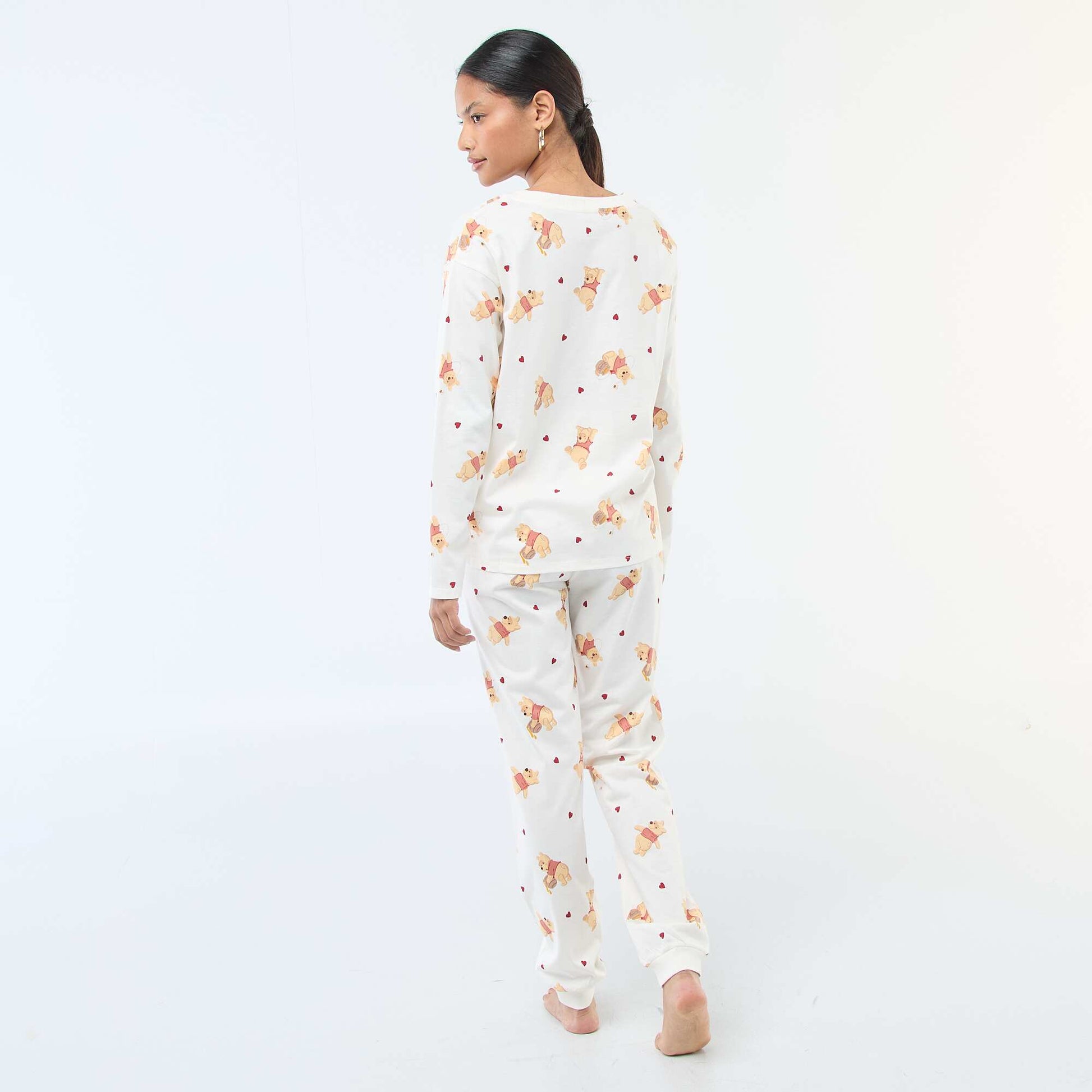 Pyjama 2 pièces imprimé 'Winnie' BLANC