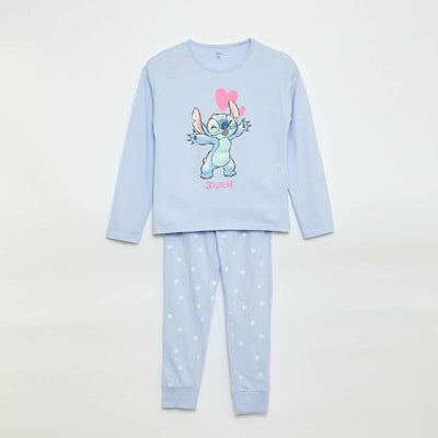 Ensemble pyjama 'Stitch' 'Disney' - 2 pièces BLEU