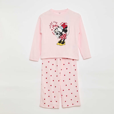 Ensemble de pyjama 2 pièces 'Minnie' 'Disney' - 2 pièces ROSE