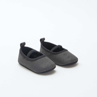 Ballerine unie NOIR