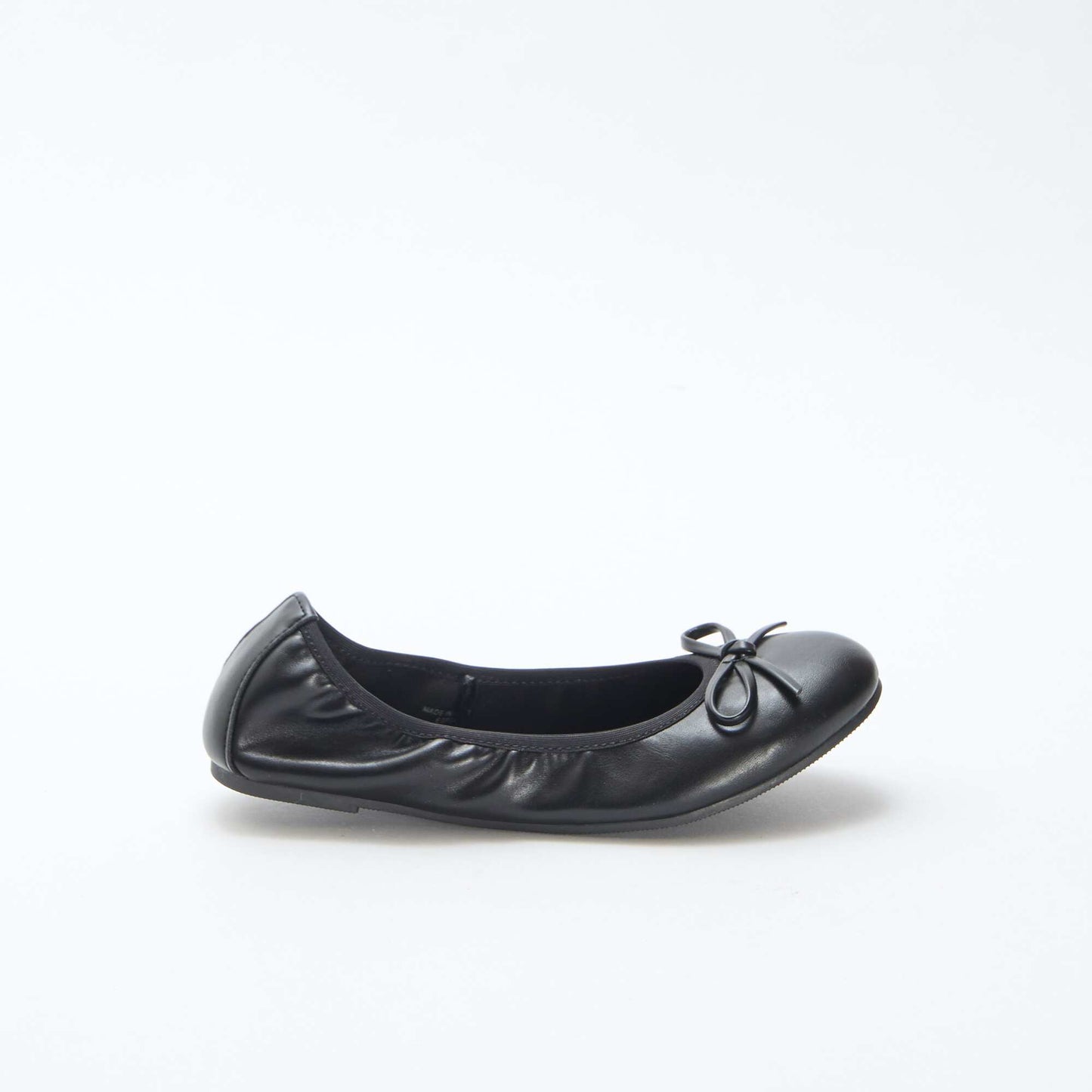 Ballerines plates unie NOIR