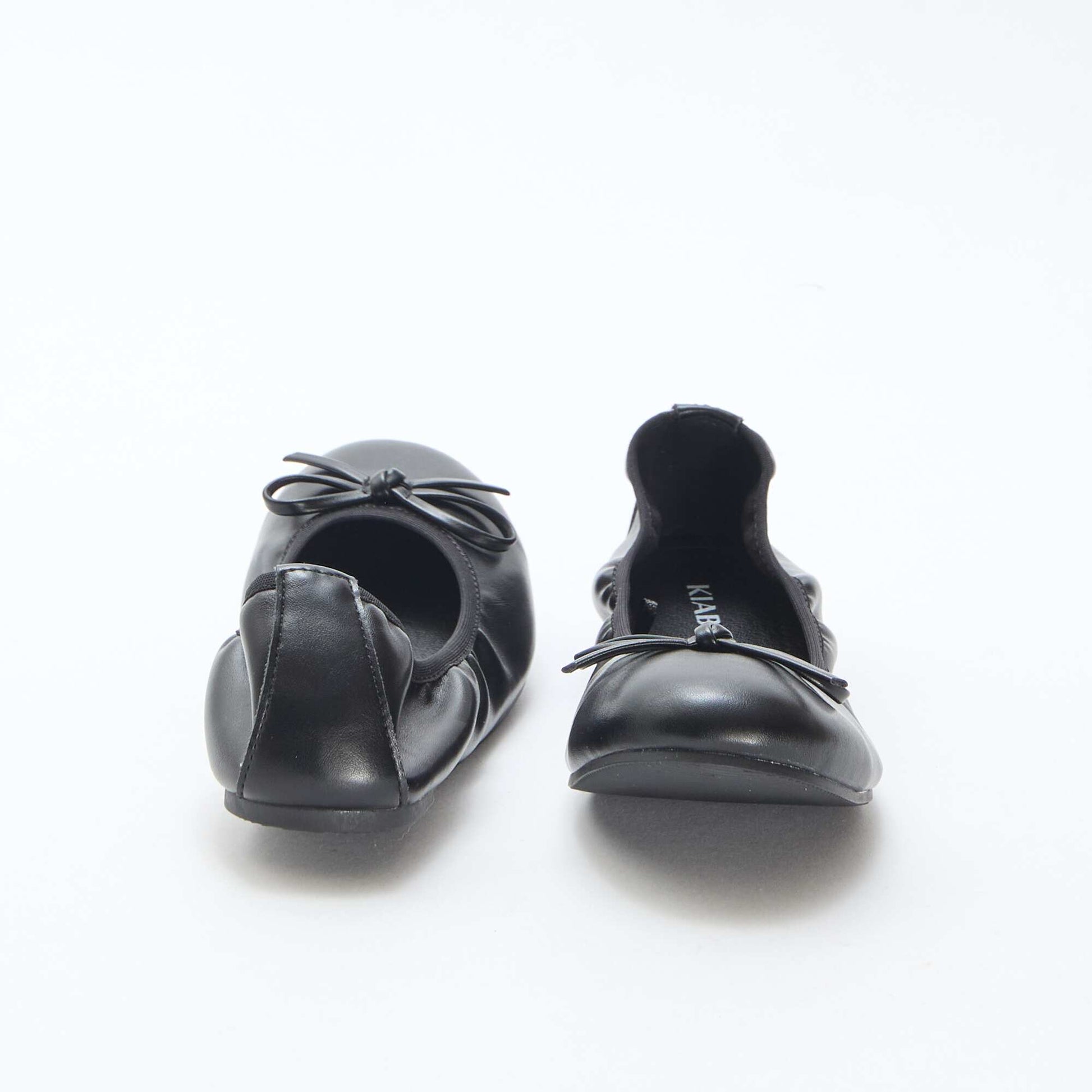 Ballerines plates unie NOIR