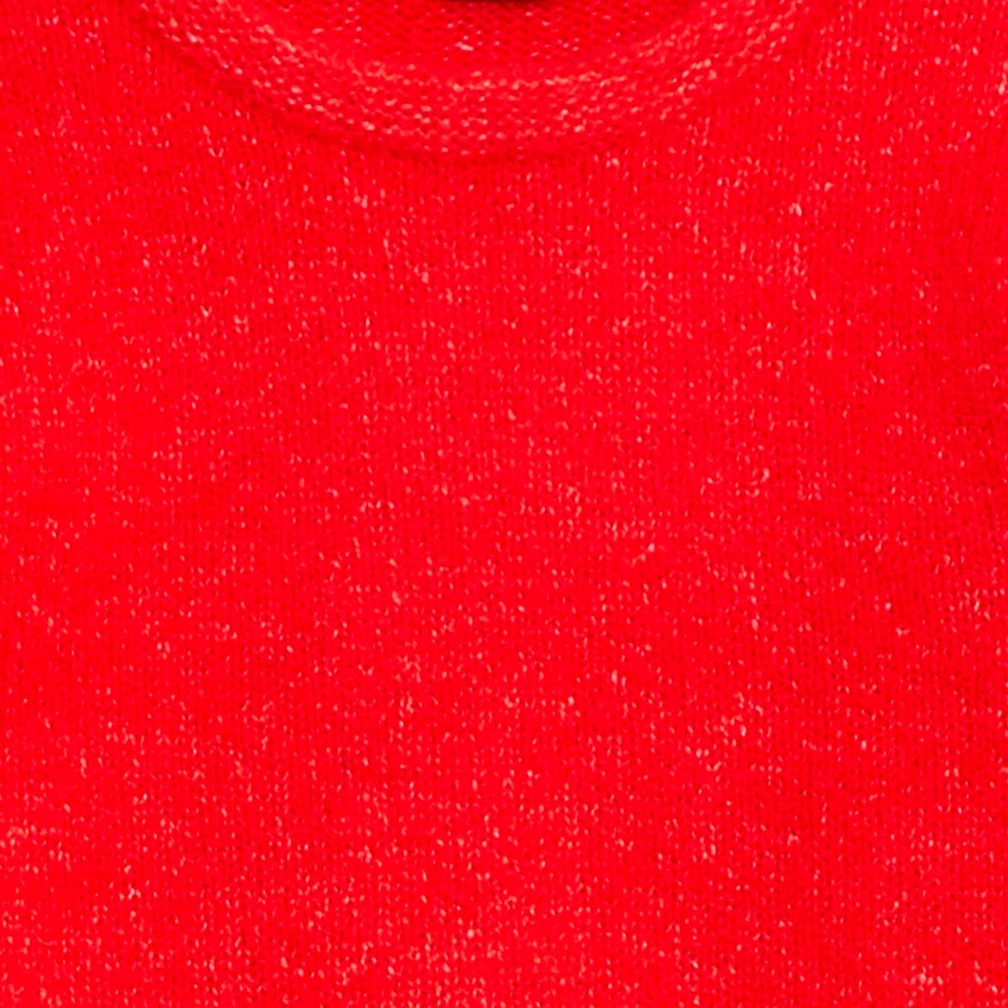 Pull chaud avec manches ballons ROUGE