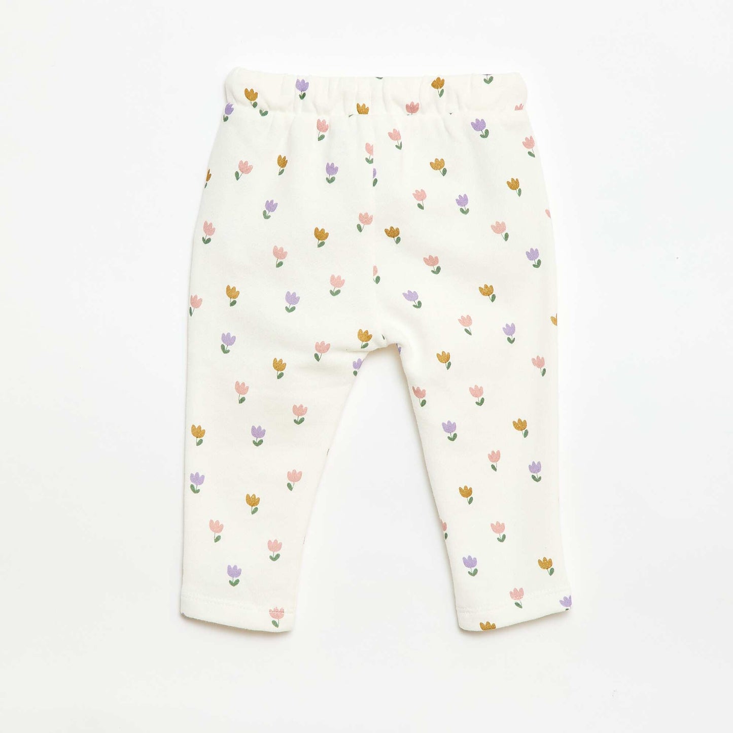 Pantalon jogging à motif BEIGE