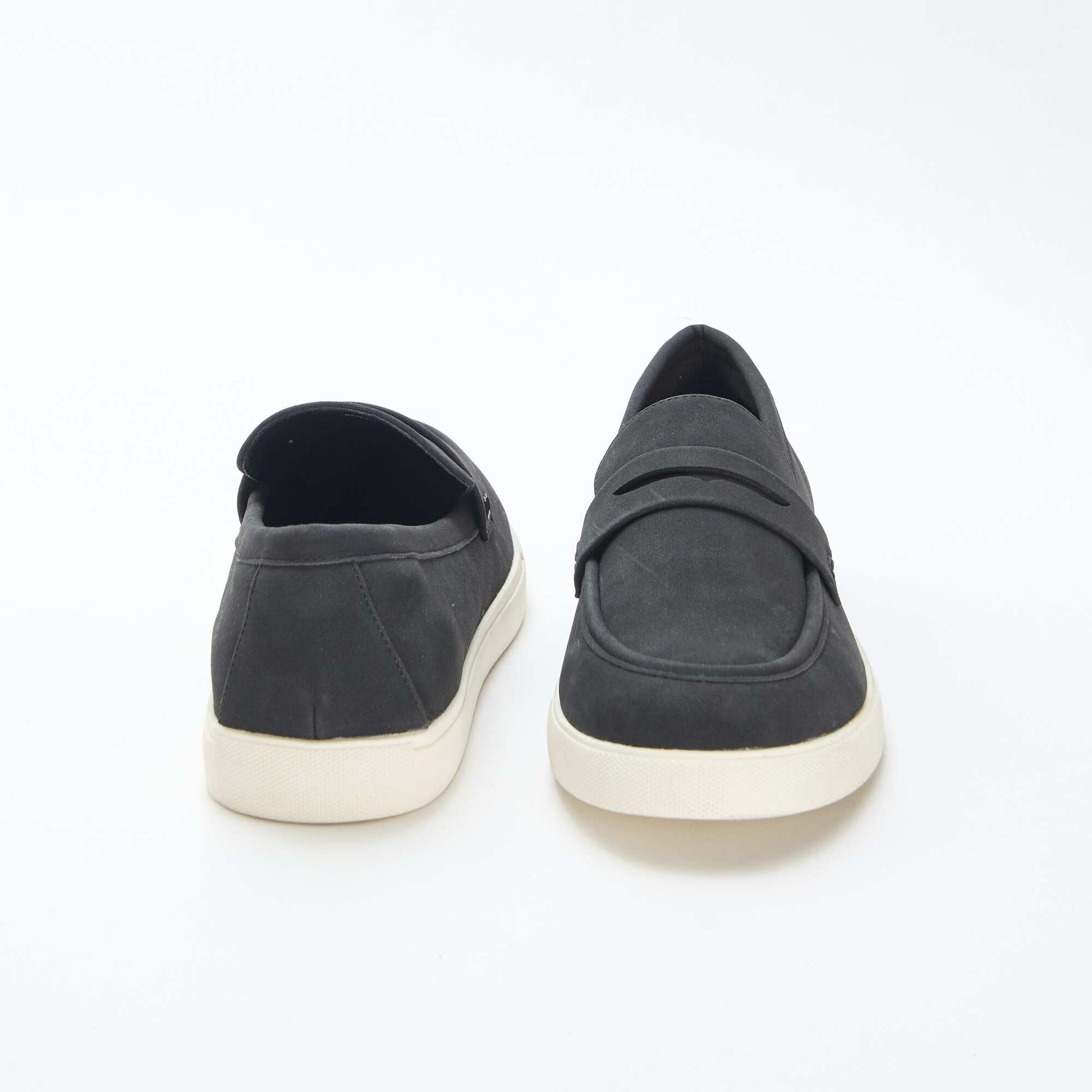 Mocassins en suédine NOIR