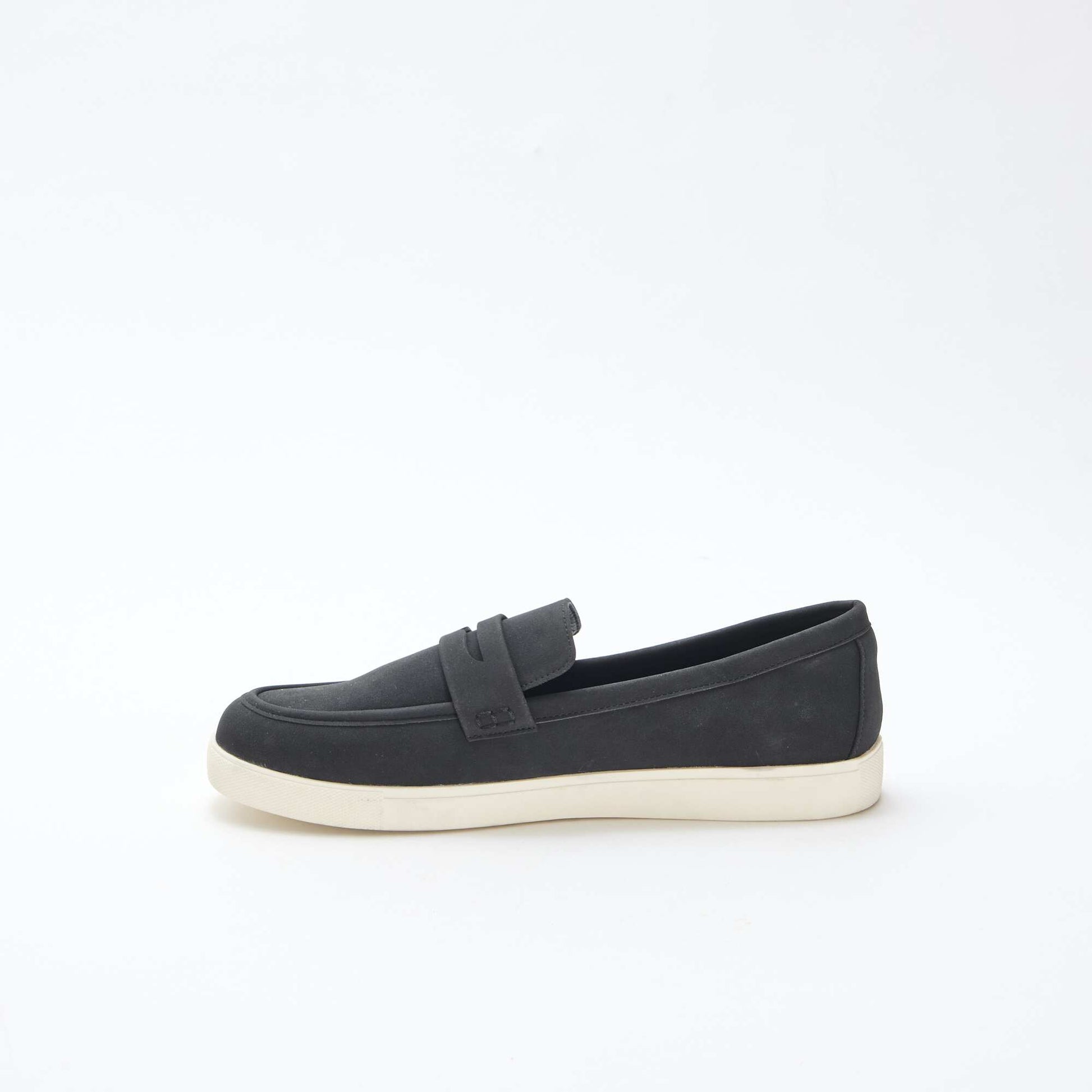 Mocassins en suédine NOIR