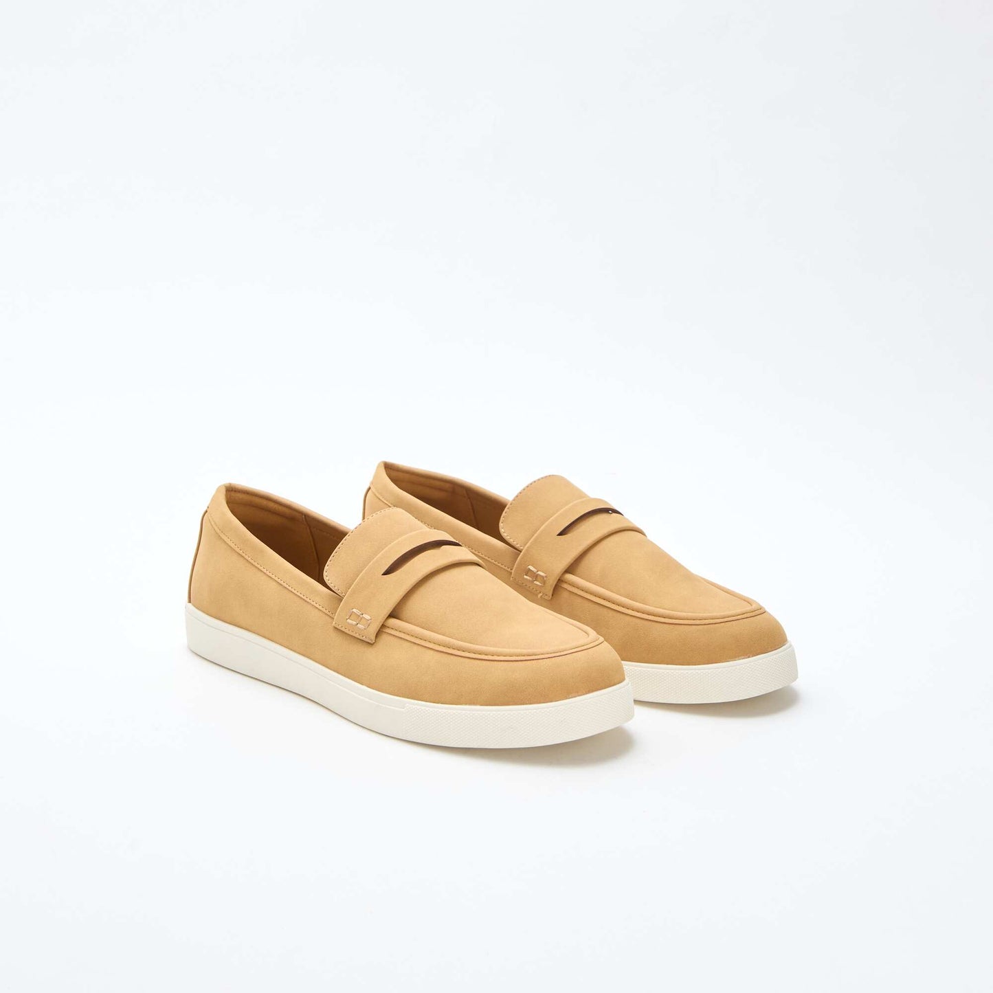 Mocassins en suédine MARRON