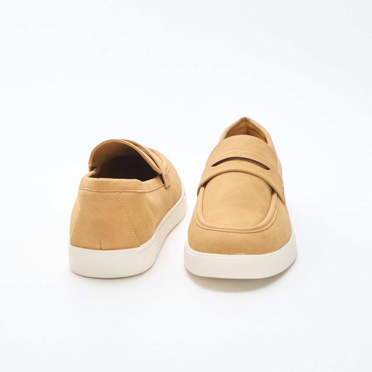 Mocassins en suédine MARRON