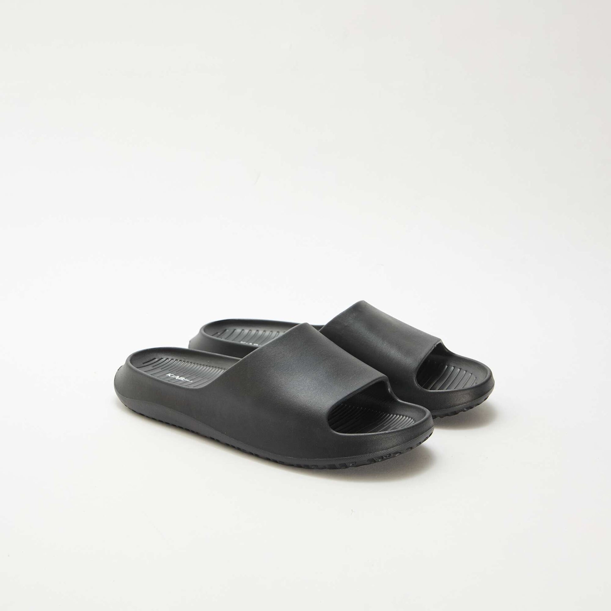 Mules de piscine compensées NOIR