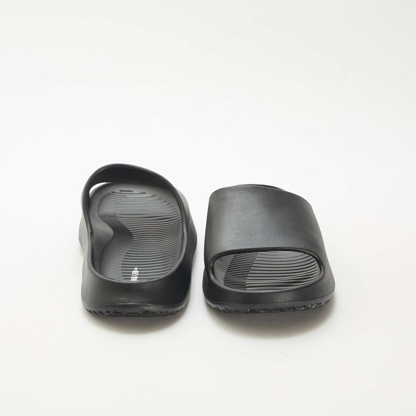 Mules de piscine compensées NOIR