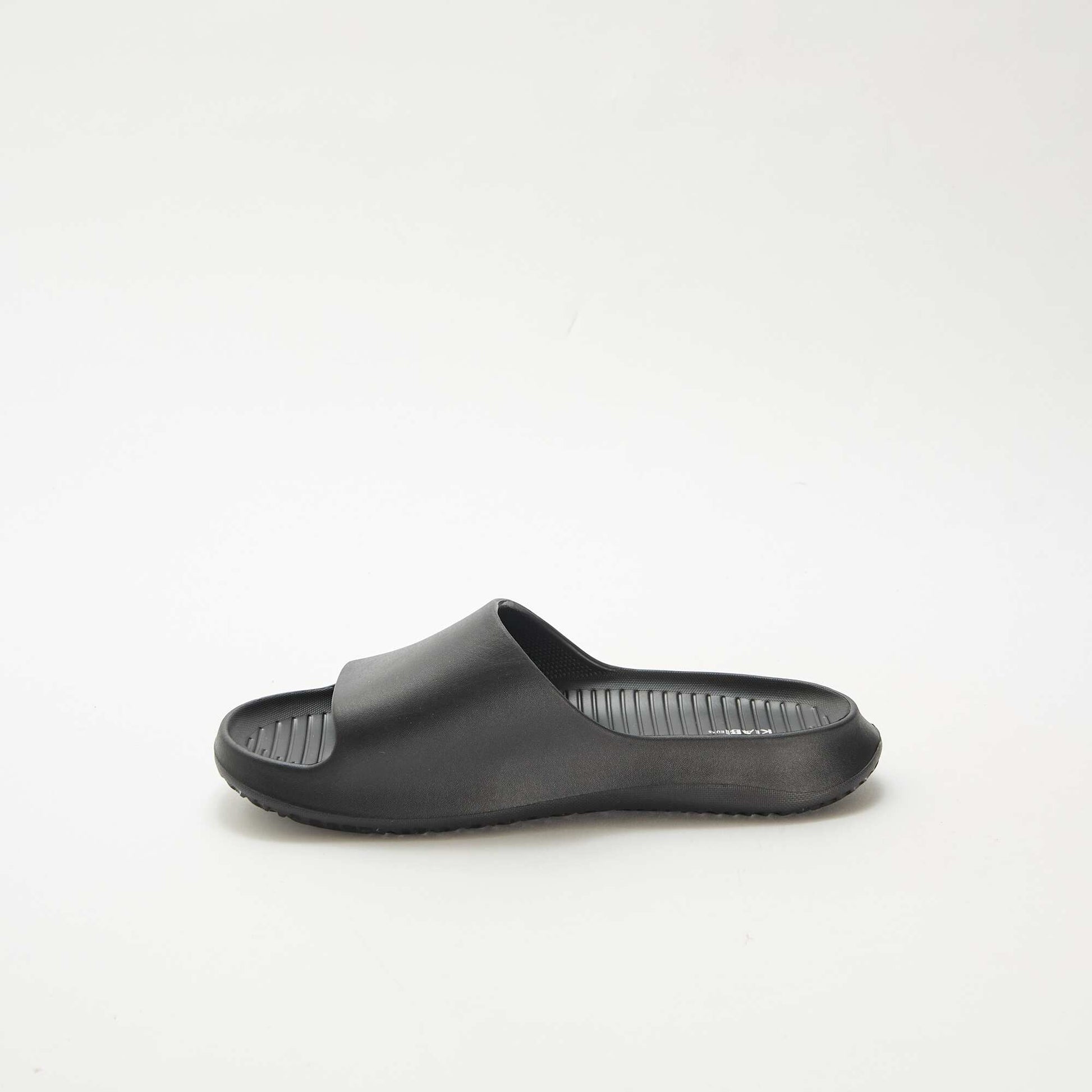 Mules de piscine compensées NOIR