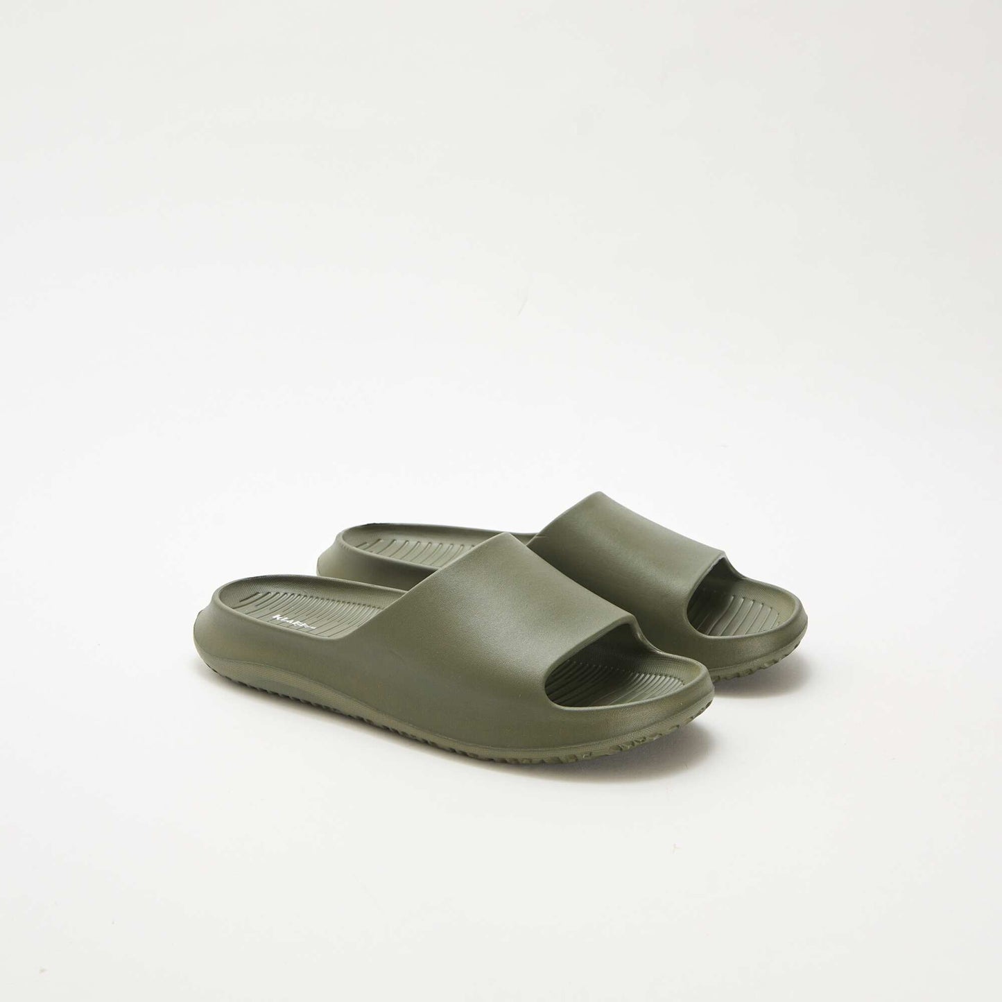 Mules de piscine compensées KAKI