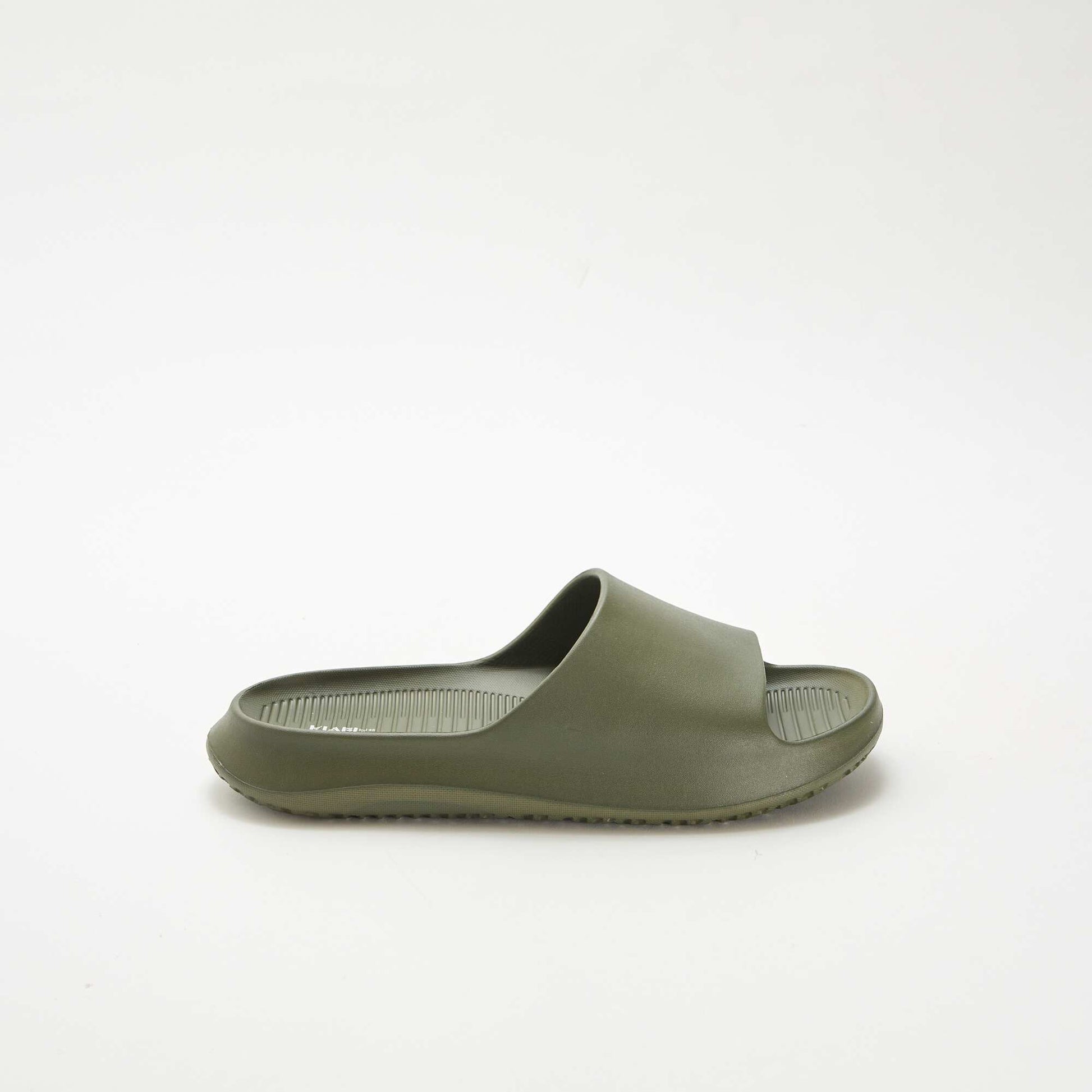 Mules de piscine compensées KAKI