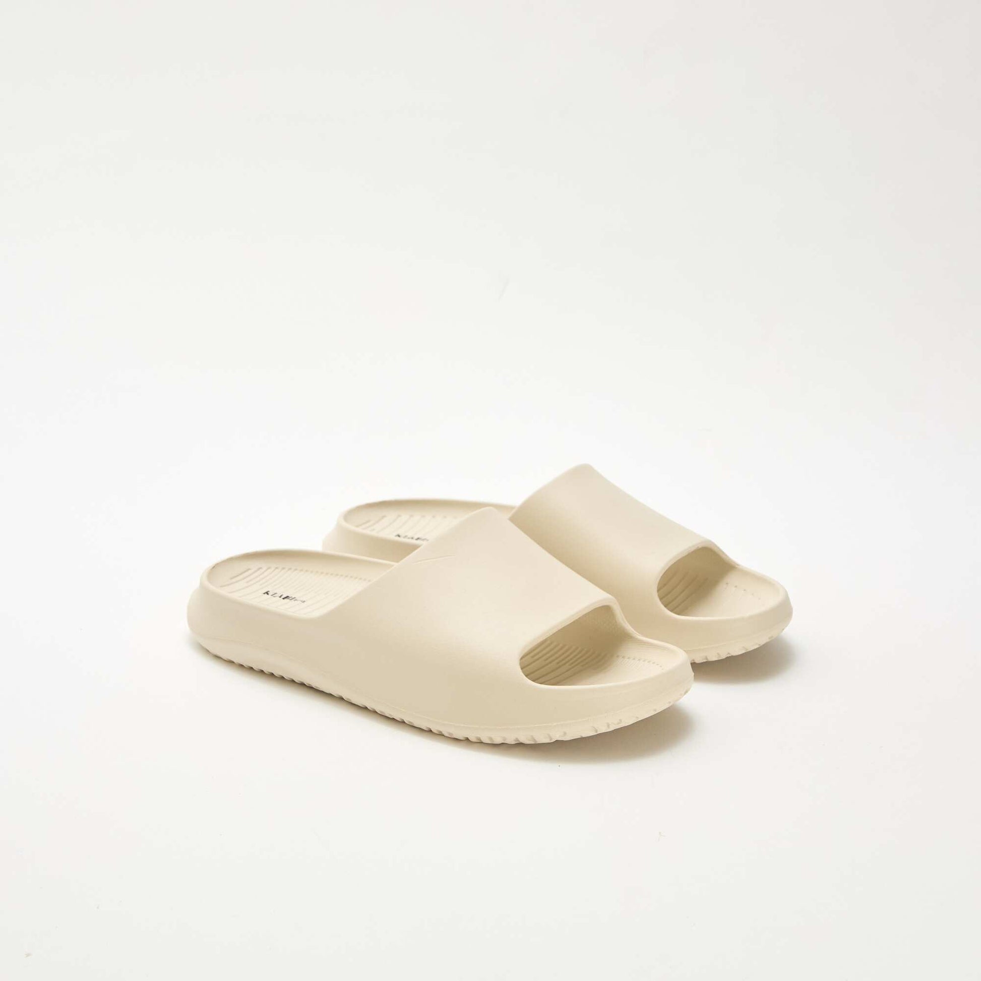 Mules de piscine compensées BLANC