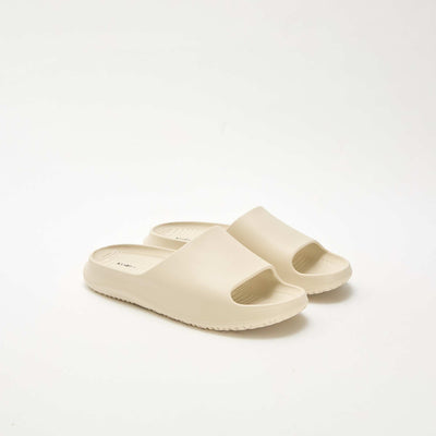 Mules de piscine compensées BLANC