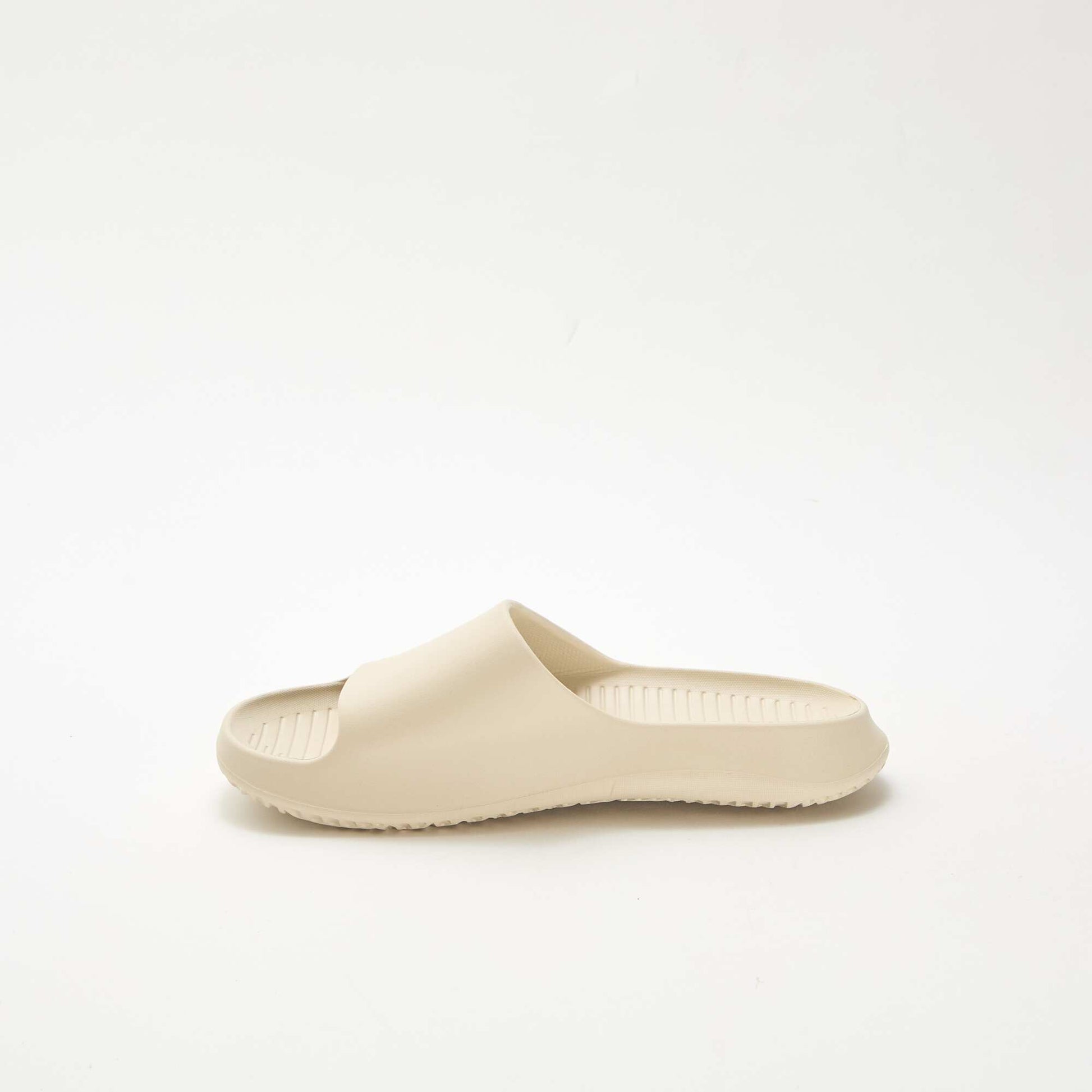 Mules de piscine compensées BLANC