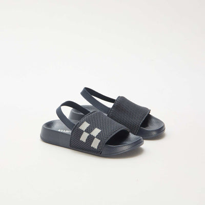Mules de piscine élastiquées BLEU