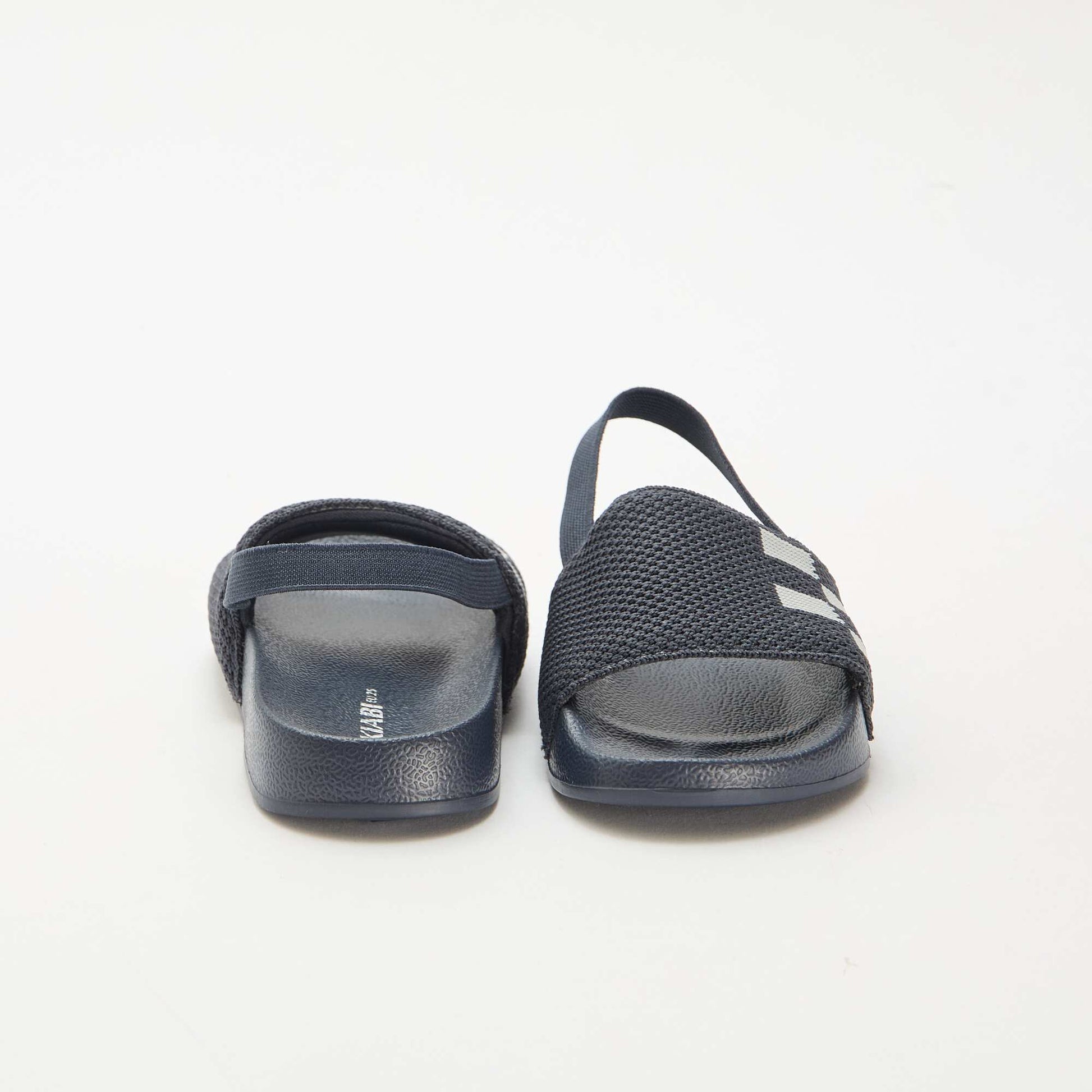 Mules de piscine élastiquées BLEU