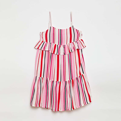 Robe à fines bretelles BLANC