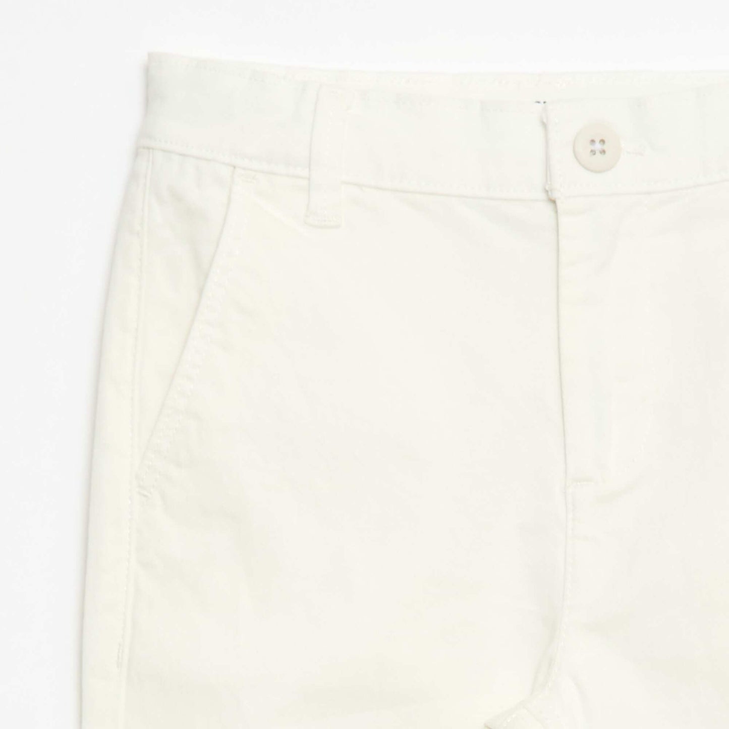 Pantalon chino slim fit BLANC