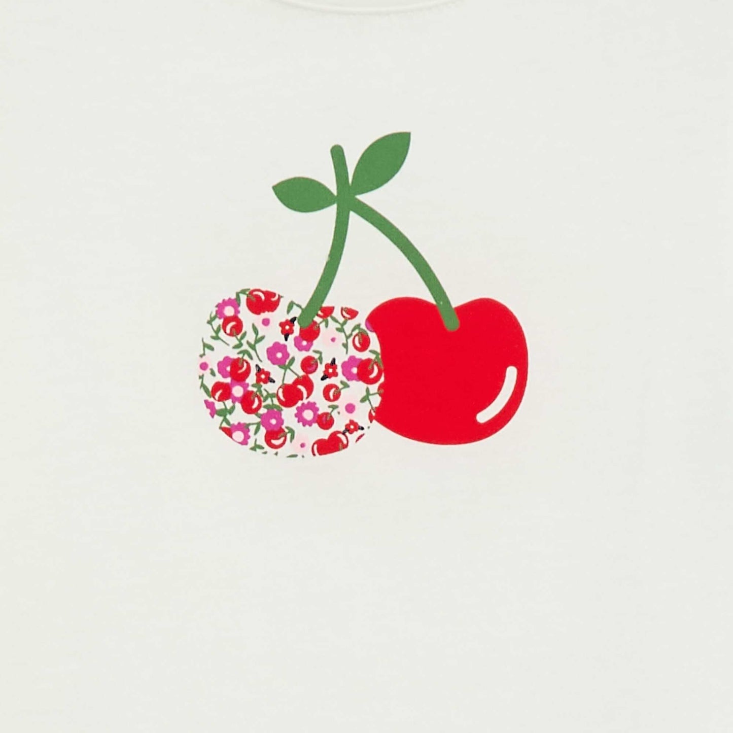Tee-shirt 'Disney' à manches courtes volantées BLANC