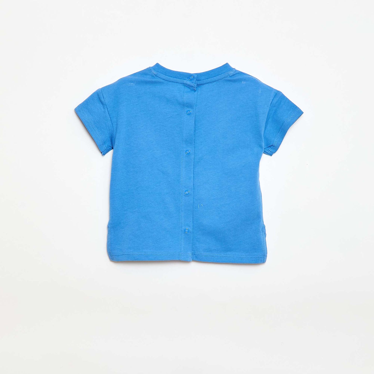 T-shirt imprimé fantaisie BLEU