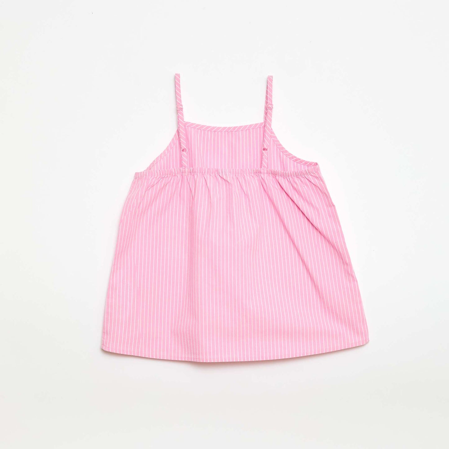 Top en popeline rayé ROSE