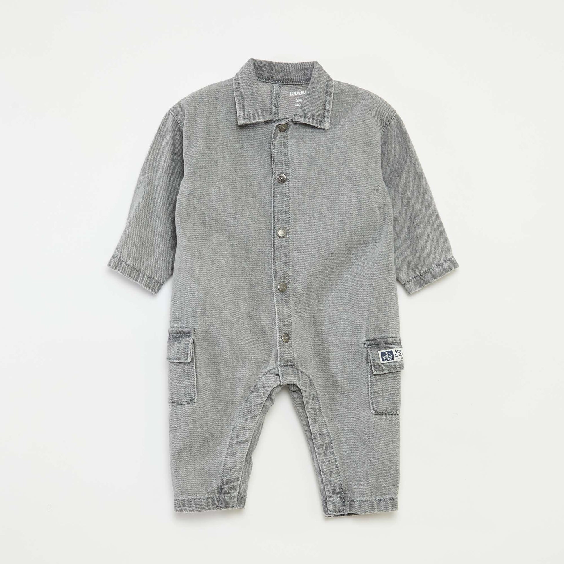 Combinaison en jean GRIS